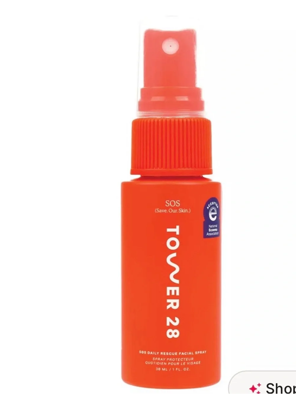 Tower 28 SOS Daily Rescue Soothing Hypochlorous Acid Spray for Face (2 oz)
